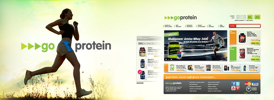 GoProtein E-Ticaret Projesi