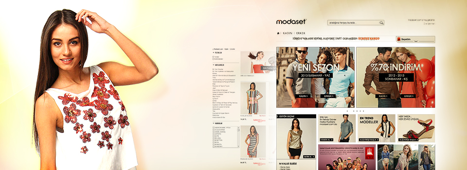 Modaset E-Ticaret Projesi